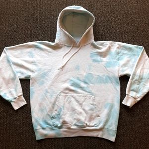 Vintage 90s Hanes Ultimate Tiedye Hoodie Size Medium